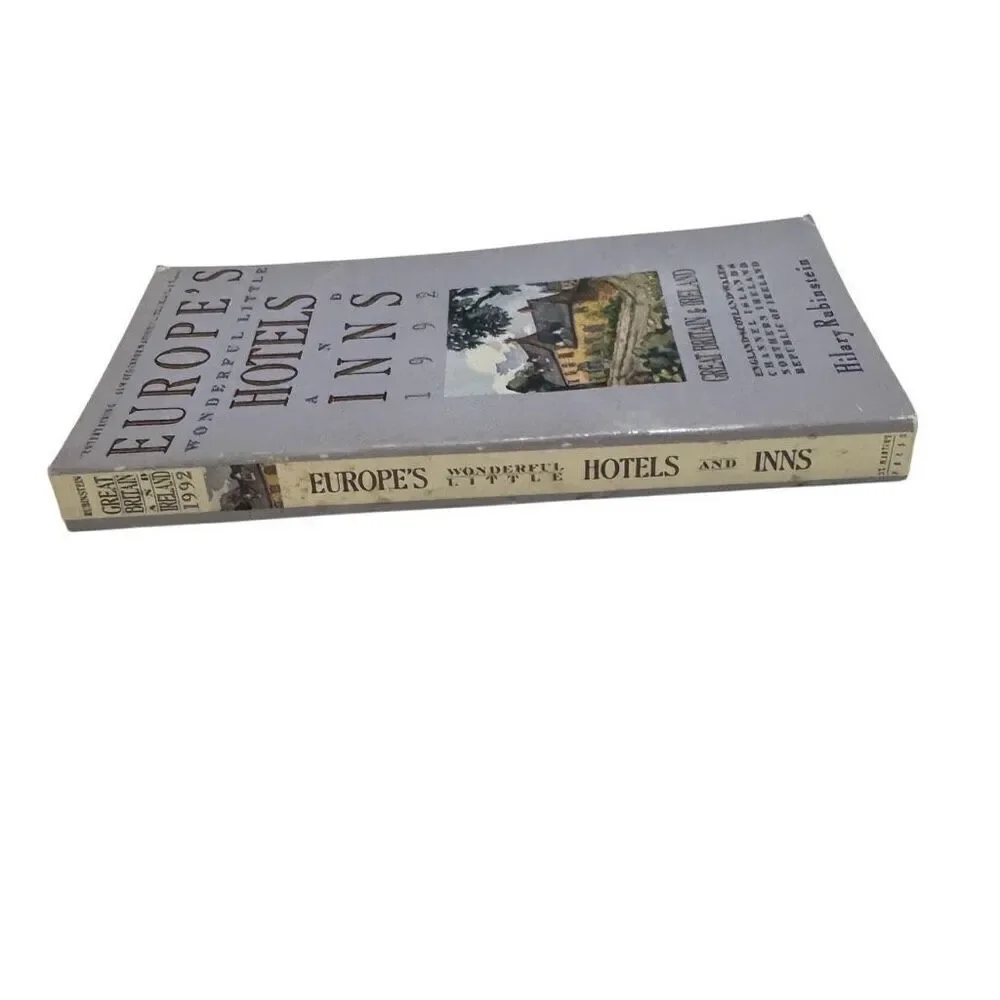 Europe's Wonderful Little Hotels and Inns, 1992: Great Britain and Ireland PB